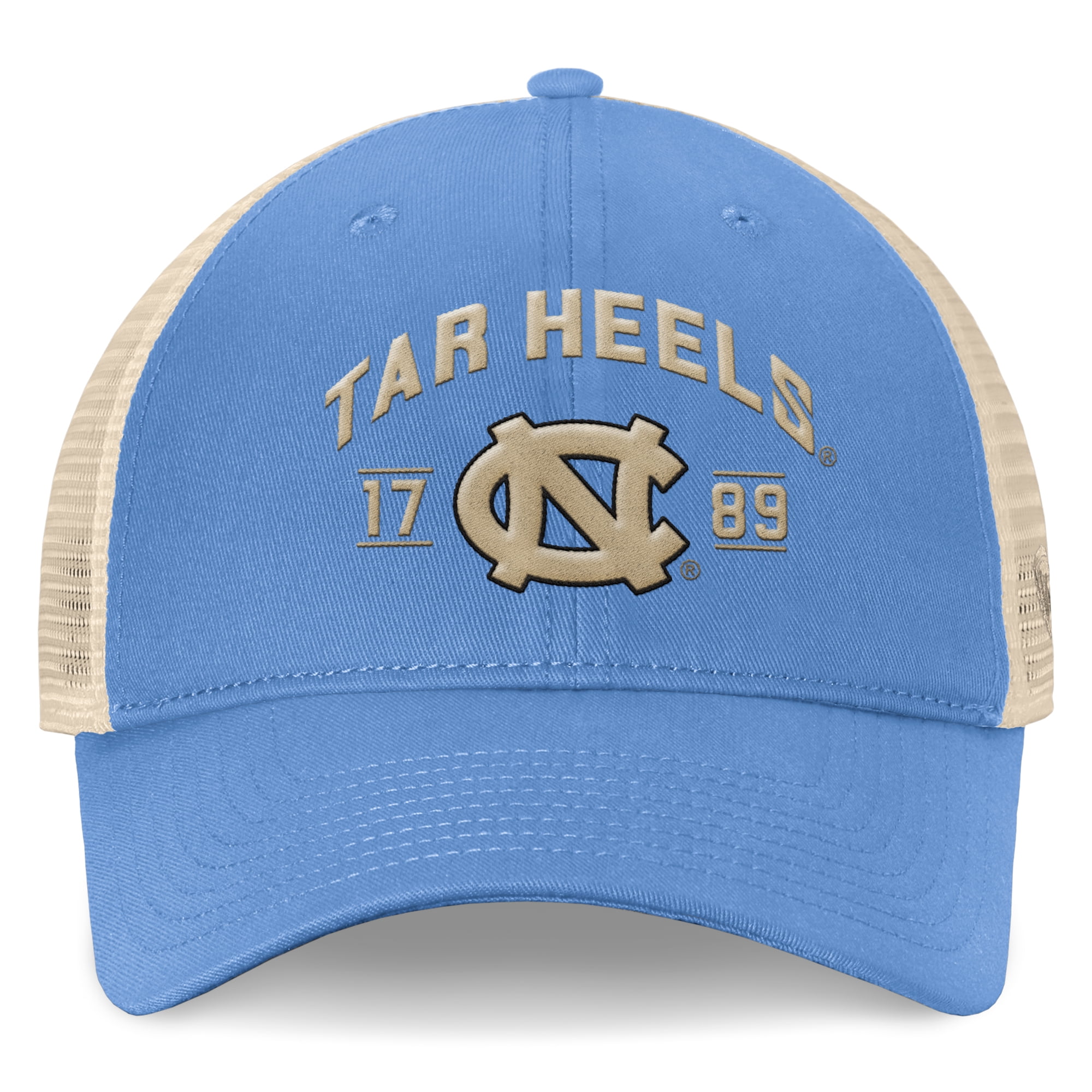 Men's Top of the World Carolina Blue North Carolina Tar Heels Heritage Waylon Trucker Adjustable Hat