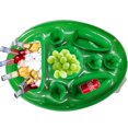 thumbnail image 4 of [Cubo Verde Sin Aire] Portavasos Inflable PVC Asiento Posavasos Asiento Poroso Vino Tinto Cama Hielo Inflable Piscina Plato Cena (Cubo Verde Sin Aire), 4 of 9