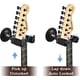 thumbnail image 3 of Soporte para guitarra montado en la pared Soporte para guitarra montado en la pared Mecanismo de bloqueo automático Gancho para guitarra eléctrica acústica Bajo folclórico Banjo Violín Violín, 3 of 5