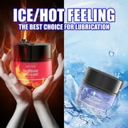 JIAOYUE hot lubricant, gentle warming and deep nourishing intimate moments more warm and smooth , personal lubricant for men, women and couples (red)