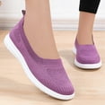 thumbnail image 2 of Oyedens Women's Loafers Flats Walking Shoes Comfortable Office Work Nursing Slip on Driving Shoes, 2 of 6