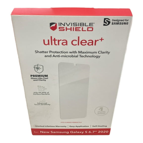 ZAGG InvisibleShield Ultra Clear Plus Screen Protector - Samsung Galaxy S20 Plus