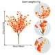 thumbnail image 2 of Flores artificiales de otoño Decorativas Eucalipto y Camelia, 2 of 2