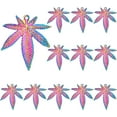 thumbnail image 3 of 12pcs Maple Leaf Pendants Multi-Color Tree Leaves Charms Pendants Alloy Enamel Pendants 39x33mm, 3 of 9