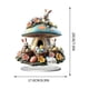 thumbnail image 2 of Decoraciones de Pascua, adornos de Pascua, regalos de Pascua, lindos conejos de Pascua, acrílico 2D, decoración de escritorio para el hogar, letrero decorativo., 2 of 5