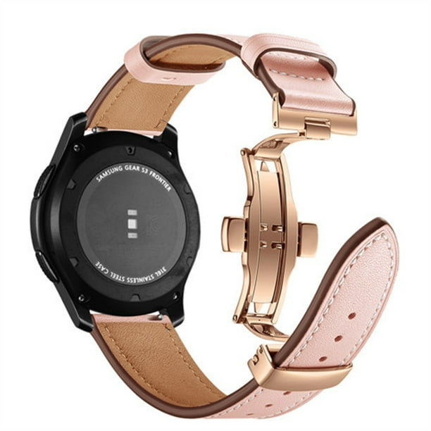 Yuiyuka 22mm Watch Leather Band For Samsung Galaxy Watch 46mm Bands For Samsung Gear S3 Frontier Butterfly Amazfit Gtr 47mm Huawei Watch Gt Strap Rose Gold Pink Walmart Com Yuiyuka 22mm Watch Leather Band For Samsung Galaxy Watch 46mm Bands For Samsung Gear S3 Frontier Butterfly Amazfit Gtr 47mm Huawei Watch Gt Strap Rose Gold Pink Walmart Com