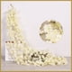 thumbnail image 5 of Guirnalda de ratán con flores de cerezo artificiales | Enredadera colgante de 180 cm en rosa, amarillo y blanco | Decoración para interiores, hogar, árbol de Navidad, chimenea y fiesta de Acción de, 5 of 7
