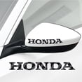 thumbnail image 5 of IPG Compatible with Honda Logo Letter 6" Vinyl Decal Sticker (2 Units) Carbon Fiber Cover Wrap Skin Do it Yourself Stickers Set Personalize Your Vehicle (Black Carbon Fiber), 5 of 6