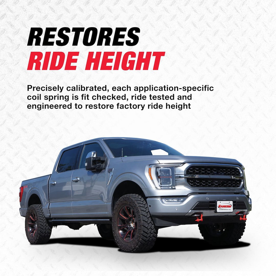Rancho RS5000X Loaded RS551845 Strut and Coil Spring Assembly Fits select: 2019-2020 CHEVROLET SILVERADO C1500 LT, 2021-2022 CHEVROLET SILVERADO K1500 LT