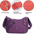 thumbnail image 3 of Bolso de mano para mujer, espacioso, con múltiples bolsillos, tipo bandolera, moderno, con asa superior, 3 of 5