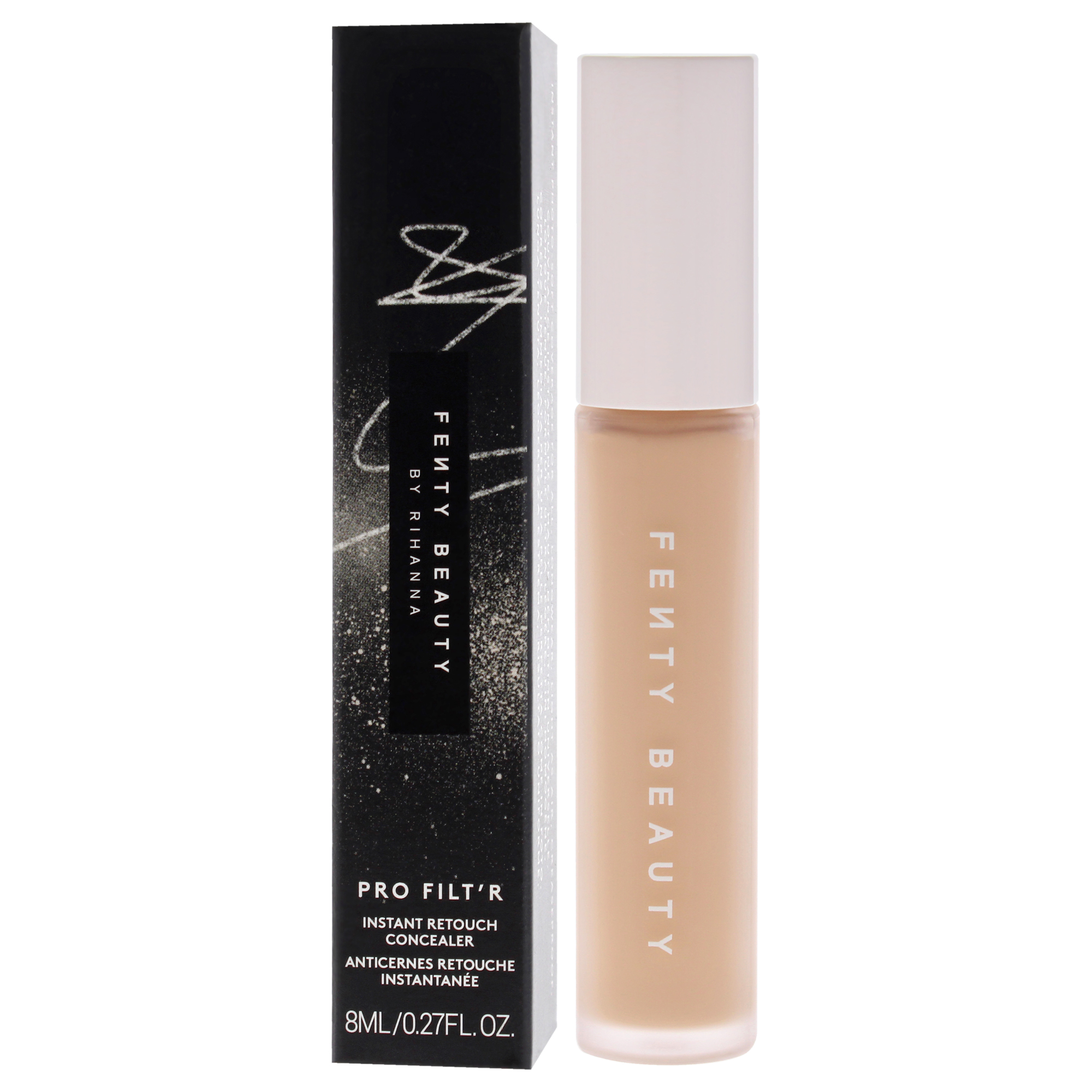 Pro Filtr Instant Retouch Concealer - 210 Light Medium With Warm Neutral Undertone by Fenty Beauty for Women - 0.27 oz Concealer
