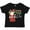AB-Black, variant on Inktastic Santa Claus is on His Way Christmas Boys or Girls Toddler T-Shirt