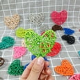 thumbnail image 6 of 2.36in Rattan Heart-Shaped Vine - Natural Rattan Material, Flexible Design for Wreaths, Garlands & Home Decor, Handmade Craft Vine, Perfect for Spring, Wedding & Festival Arrangements, 1kit, 6 of 6