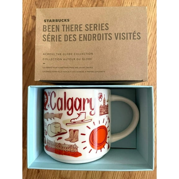 Starbucks 2018 Been There Series Calgary 14 ounce collector coffee mug NEW