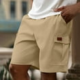thumbnail image 2 of Taqqpue Men's Cargo Shorts Summer Outdoor Work Hiking Shorts Casual Relaxed Fit Lightweight Multi-Pocket Quick Dry Shorts, 2 of 7