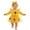 R116-Yellow, variant on RMGVDSD Baby Girl Cartoon Romper Dress Ruffle Long Sleeve Clothes with Bow Headband Cute Fall Winter Outfit Set