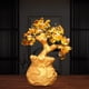 thumbnail image 4 of Árbol de Dinero Feng Shui, Adornos de Estilo Bonsái, árbol de La de Cristal Amarillo de Decoración, árbol de para La Y Pequeño Macarena Estatua del árbol de la suerte, 4 of 7