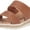 Tan, variant on Easy Street Women's Maryann Wedge Sandal, Taupe Croco, 7.5 X-Wide