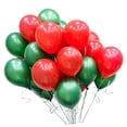 thumbnail image 4 of Globo de Látex Brillante de Halloween de 40 Piezas para Suministros Y Decoraciones para Fiestas Rojo y Macarena Globos De Halloween, 4 of 8
