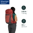 thumbnail image 2 of Mochila de Senderismo Osprey Tempest 33L para Mujeres - Verde Menta Helado, 2 of 9