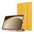 thumbnail image 1 of Funda Protectora Transparente Smart Cover para Samsung Galaxy Tab A9 (8.7 Pulgadas) - Estuche Carcasa Rígida Antigolpes y Cubierta Color Amarilla., 1 of 5