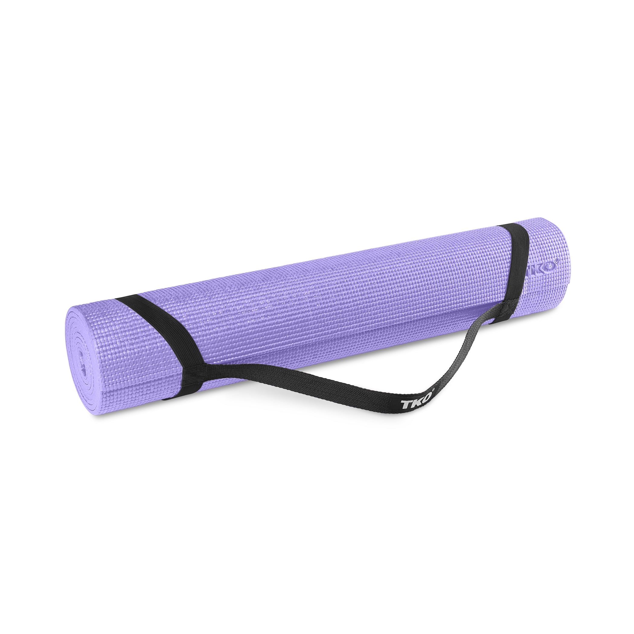 TKO Essential Yoga And Pilates Mat With Carrying Strap