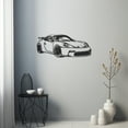 thumbnail image 3 of LaModaHome Exclusive Car Silhouette Metal Wall Art Decor – Durable & Artistic Metal Wall Art for Home and Office Decor, Perfect for Any Interior Design Aesthetic, 3 of 4