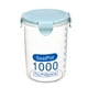 thumbnail image 1 of Bearachild Plástico Sellado Latas Cocina Caja Almacenaje Transparente Food Bote Keep Fresh Organizadores de utensilios de cocina azul L Bearachild HA0062-09B, 1 of 6