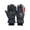 Black, variant on Spencer Kids Snow Ski Gloves Thickened Warm Winter Gloves Outdoor Waterproof Anti-slip Skating Gloves with Fleece Lining Boys and Girls 8-14 Years, Black