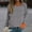 Black, variant on CLOISE Women Sweatshirt Striped Color Block Oversized Sweatshirts Crewneck Long Sleeve Hoodies Shirts Green Basic Blouses Fall Tunic Y2k Outfits XL