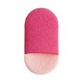 thumbnail image 1 of Esponja de limpieza facial reutilizable de forma ovalada Desmaquillador Flap Puff (rosa) Tmvgtek cuidado belleza, 1 of 6
