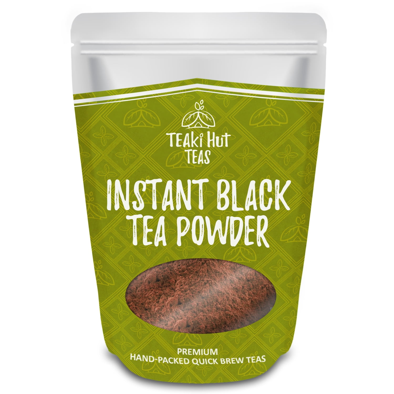TEAki Hut Instant Black Tea Powder 4oz (192 Servings), 100 Pure Tea