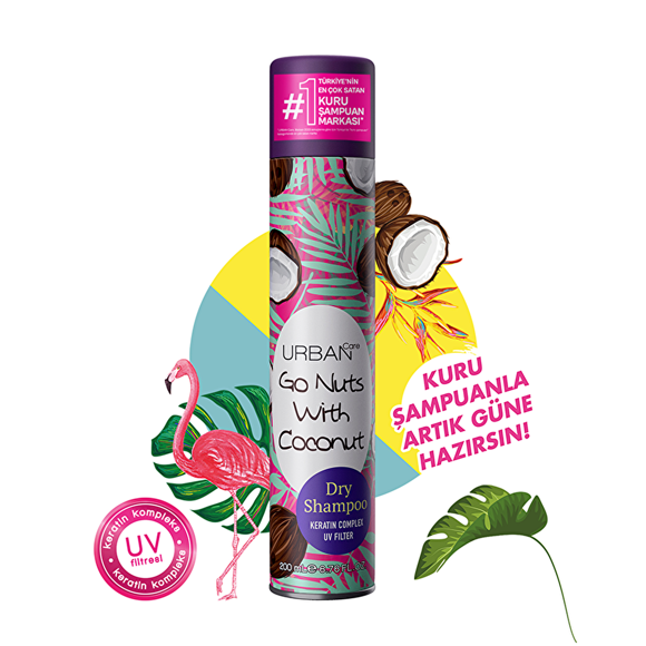 Urban Care Go Nuts with Coconut Dry Shampoo 200 ml