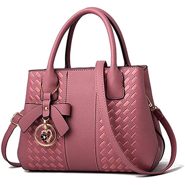 Monederos y bolsos para mujer Moda Damas Cuero Asa superior oso de fresa Electrónica