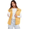 thumbnail image 4 of Cicy Bell Womens Quilted Puffer Vest Stand Collar Zip Up Winter Lightweight Padded Gilet Outerwear, 4 of 11