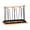 Black C, variant on mdesiwst Iron Cup Drying Rack with Wood Handle & Drip Tray Baby Bottle Dryer Holder Space-Saving Countertop Organizer for Mugs Glasses Kitchen Countertop Organization