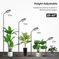 thumbnail image 3 of LED de espectro completo Grow Lights Garpsen con soporte de 67 pulgadas, 6/12/16 H, 3 of 7