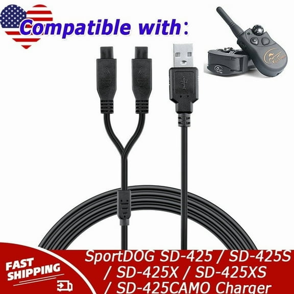 5.9FT Charger Compatible with SportDOG SD-425 / SD-425S / SD-425X / SD-425XS / SD-425CAMO