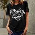 thumbnail image 3 of LSLJS Hauts de Mode pour Femmes Imprimé Manches Courtes Blouse Col Rond T-Shirt Drôle, Cadeaux pour Femmes, 3 of 4