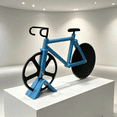 thumbnail image 5 of KQJQS Stainless Steel Bicycle-Shaped Pizza Cutter with Plastic Wheel - Unique Kitchen Tool for Pizza Lovers, 5 of 5