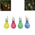 Outdoor Light Bulbs Waterproof Solar Rechargeable+batteries Chandelier Lightbulbulbs Hanging