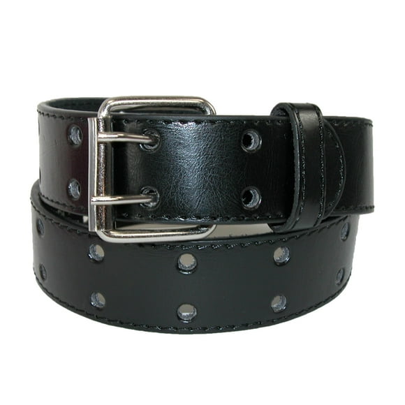 CTM® Kids' Leather Two Hole Jean Belt