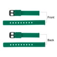 thumbnail image 4 of Uxcell Silicone Watch Band Quick Release Soft Rubber Watch Strap Dark Green/Black 16mm, 4 of 7
