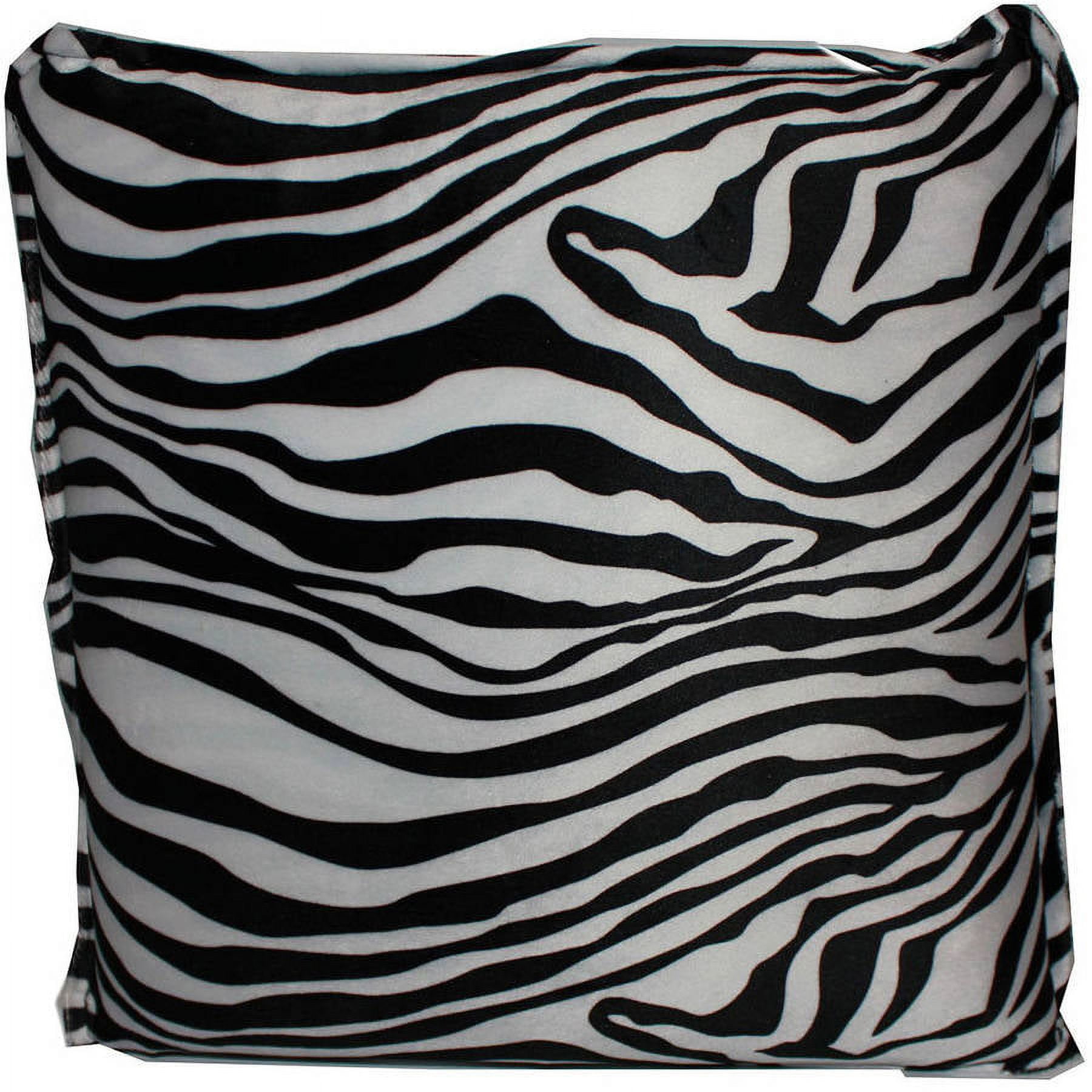 HealthmateForever Pressure Activated Massage Pillow, Zebra Striped