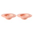 thumbnail image 3 of sweethay Tapón para fregadero de cocina, recogedor de pelo para baño, ducha Flexible, filtro antibloqueo, cubierta de drenaje de suelo Rosado 2piezas sweethay CBP139782, 3 of 6