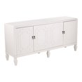 thumbnail image 1 of Meuble d'Appoint à Profil Bas SEI Furniture Tropman en Blanc Antique, 1 of 3