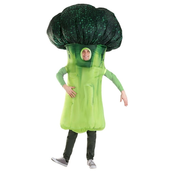 Adult Scrumptious Inflatable Broccoli Costume