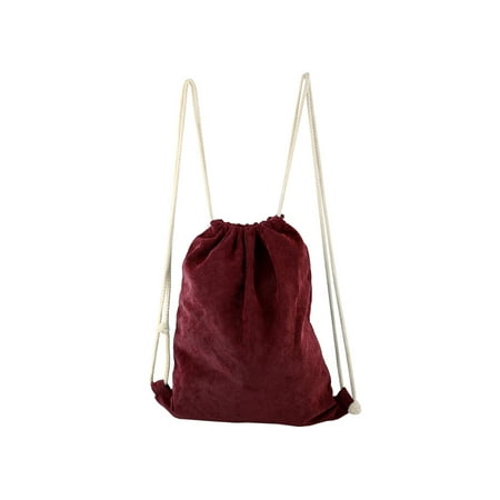 Sporty Travel Tote (Outdoor Picnic Travel Protable Storage Pouch School Sport Pack Tote Bag String Drawstring Backpack)