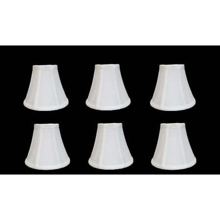 Urbanest Chandelier Lamp Shades 6 Inch Bell Clip On White Set Of Canada Urbanest Chandelier Lamp Shades 6 Inch, Urbanest Chandelier Lamp Shades Set Of 6