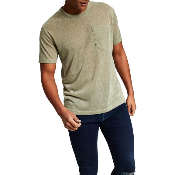 And Now This Mens Crewneck Slub T-Shirt